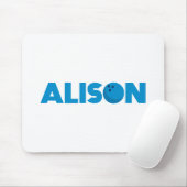 Alison bowling muismat (Met muis)