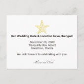 Alison - Datum gewijzigd Aankondigingskaart (Voorkant)