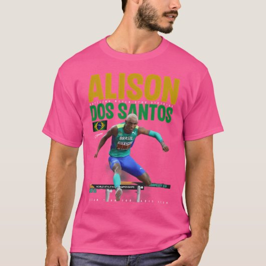 Alison Dos Santos T-shirt (Voorkant)