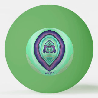 ALISON ~ Grappig fractal patroon ~ Pingpongbal
