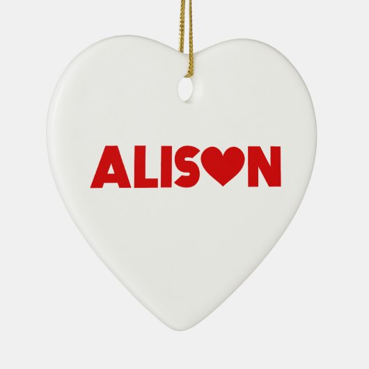 Alison Love Keramisch Ornament (Rechts)
