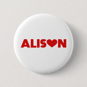 Alison Love Ronde Button 5,7 Cm