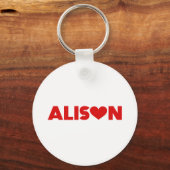 Alison Love Sleutelhanger (Voorkant)