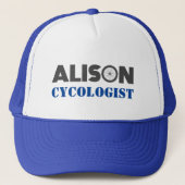 Alison Mountain Biker Trucker Hat Trucker Pet (Voorkant)