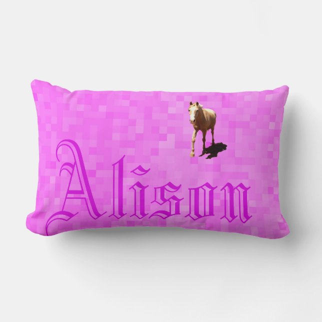 Alison Name Logo, Kussen (Voorkant)