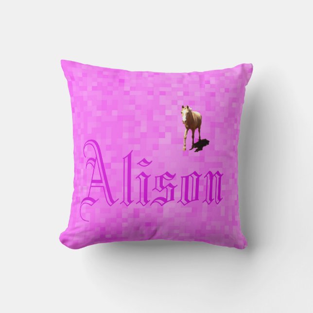 Alison Name Logo, Kussen (Voorkant)