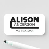 Alison Name Tag (In situ)