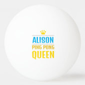 Alison Pingpongbal (Voorkant)