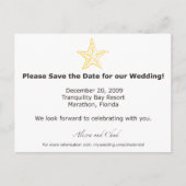 Alison- Save the Date Aankondigingskaart (Voorkant)