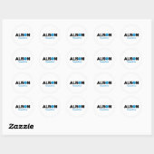 Alison Seamstress Ronde Sticker (Vel)