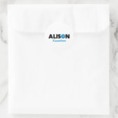 Alison Seamstress Ronde Sticker (Tas)