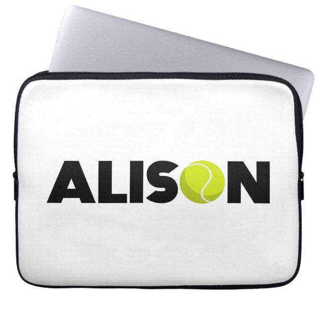 Alison Tennis Laptop Sleeve (Voorkant)
