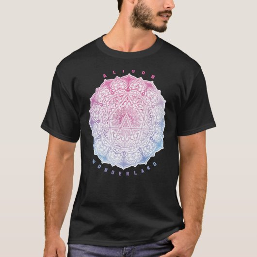 Alison Wonderland Mandala Classic T-Shirt (Voorkant)