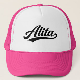 Alita naam eerste laatste familie geschenken trucker pet