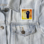 Alito's hypocrisie vierkante button 5,1 cm (In situ)