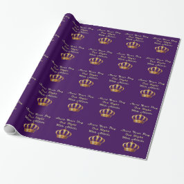 Alittle Crown Cadeaupapier