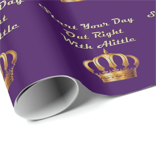 Alittle Crown Cadeaupapier (Rol Hoek)