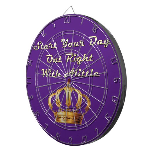 Alittle Crown Dartbord (Voorkant Rechts)