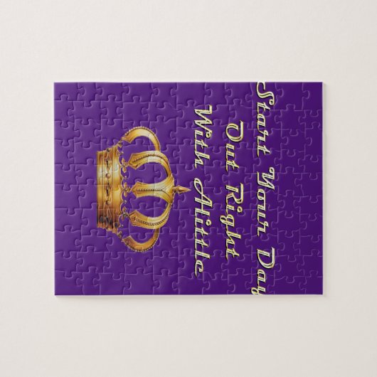 Alittle Crown Legpuzzel (Horizontaal)