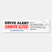 Alive-Bumpersticker aantrekken #1 Bumpersticker (Voorkant)