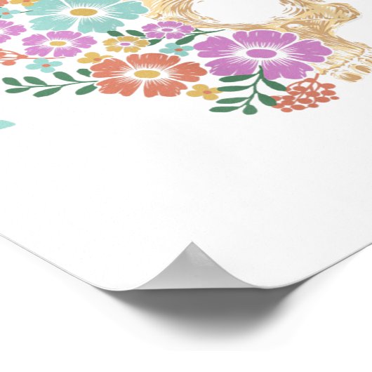 Alive Out Of Ste Skull Quote  Poster (Hoek)