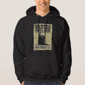 Alive Schrodinger's Cat Wanted Dead Hoodie (Voorkant)