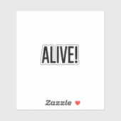 Alive Sticker (Vel)