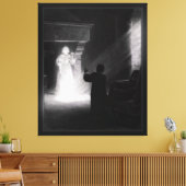 Alix Apparaissant Au Masque door Tony Robert Fleur Canvas Afdruk (Insitu (Woonkamer))