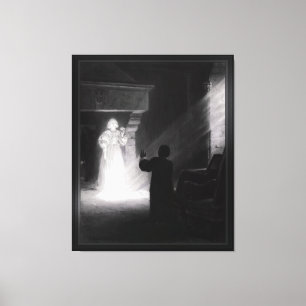 Alix Apparaissant Au Masque door Tony Robert Fleur Canvas Afdruk