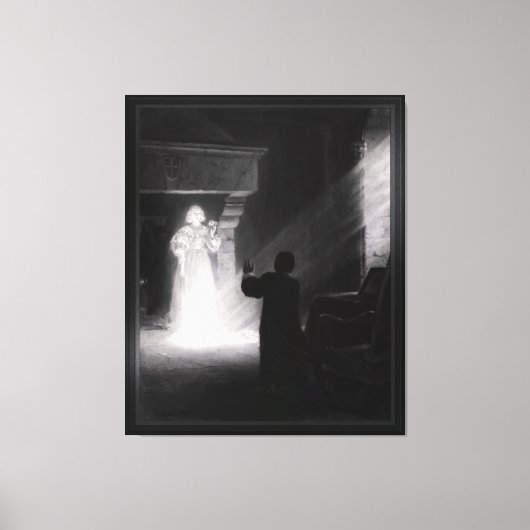 Alix Apparaissant Au Masque door Tony Robert Fleur Canvas Afdruk (Voorkant)