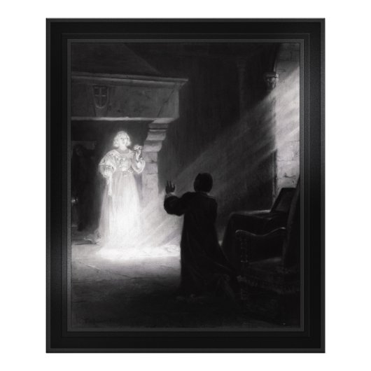 Alix Apparaissant Au Masque door Tony Robert Fleur Foto Afdruk (Voorkant)