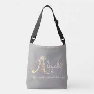 Aliyah naam betekenis Een tas met monogram