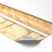 Aljaferia. Islamitisch paleis. Arches. Zaragoza Poster (Hoek)