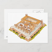 Aljaferia. Zaragoza Spanje. Islamitisch paleis Briefkaart (Voorkant / Achterkant)