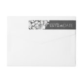  alkboard hydrangeas ventilator behalve datum (Achterkant)