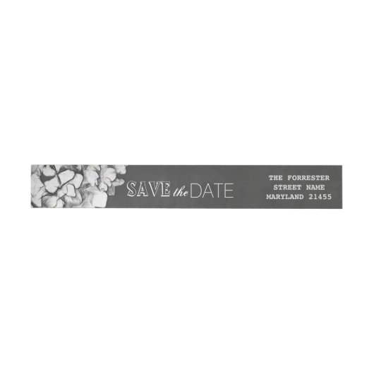 alkboard hydrangeas ventilator behalve datum (Individueel)