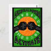 ALKEBULAN - ANCESTRALE BEVOEGDHEDEN ACTIVEREN BRIEFKAART (Voorkant / Achterkant)