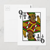ALKEBULAN - DE ZWARTE KONINGIN BRIEFKAART (Voorkant / Achterkant)