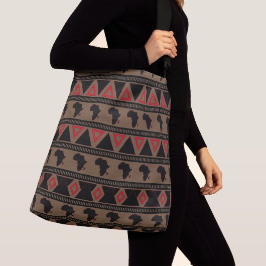 ALKEBULAN - DJEMBE PYRAMID CROSSBODY TAS (Dichtbij)