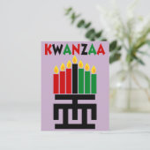 ALKEBULAN - KWANZAA 7 BEGINSELEN BRIEFKAART (Staand voorkant)