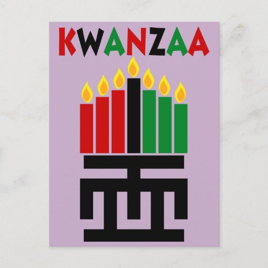 ALKEBULAN - KWANZAA 7 BEGINSELEN BRIEFKAART (Voorkant)