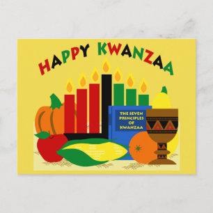 ALKEBULAN - SETTING VAN KWANZAA BRIEFKAART