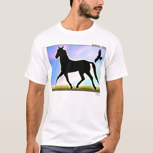 Alkhal Teke Horse T-shirt (Voorkant)