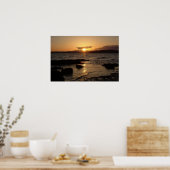 Alki Beach, Sunset Poster (Keuken)