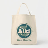 Alki canvas tas (Voorkant)