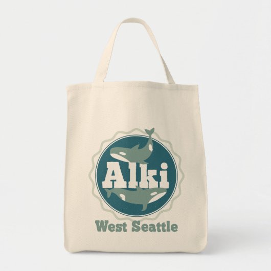Alki canvas tas (Voorkant)