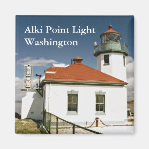 Alki Point Light, Washington Magnet
