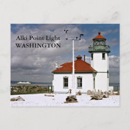 Alki Point Lighthouse, Briefkaart Washington