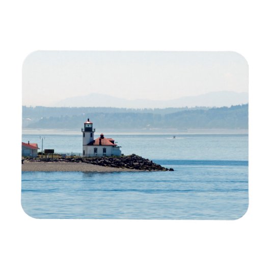 Alki Point Lighthouse Magneet (Horizontaal)