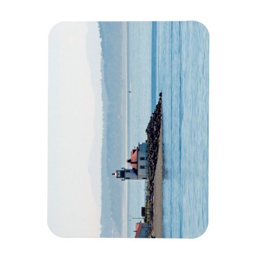 Alki Point Lighthouse Magneet (Verticaal)